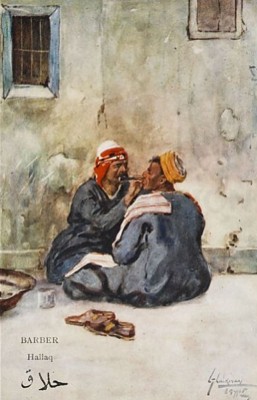 Bradobrei.74.anonymousEgyptian street barber shaving a customer.jpg