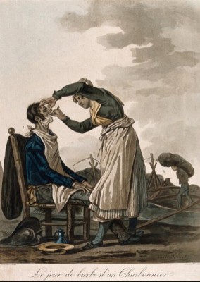 Bradobrei.99.Carle Vernet.Le jour de barbe d'un charbonnier.jpg
