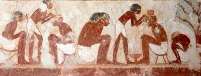 Bradobrei.113.Un barbier égyptien au travail (XIII-XVe siècle avant notre ère).2.jpg
